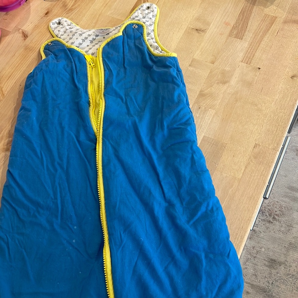Baby Dee Dee, size M sleep sack. Used, but good condition.